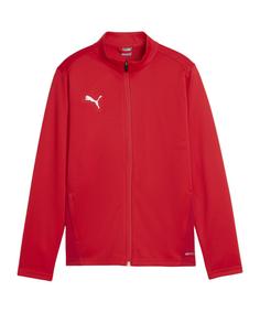 PUMA teamGOAL Trainingsjacke Kids Trainingsjacke Kinder rotweissrot