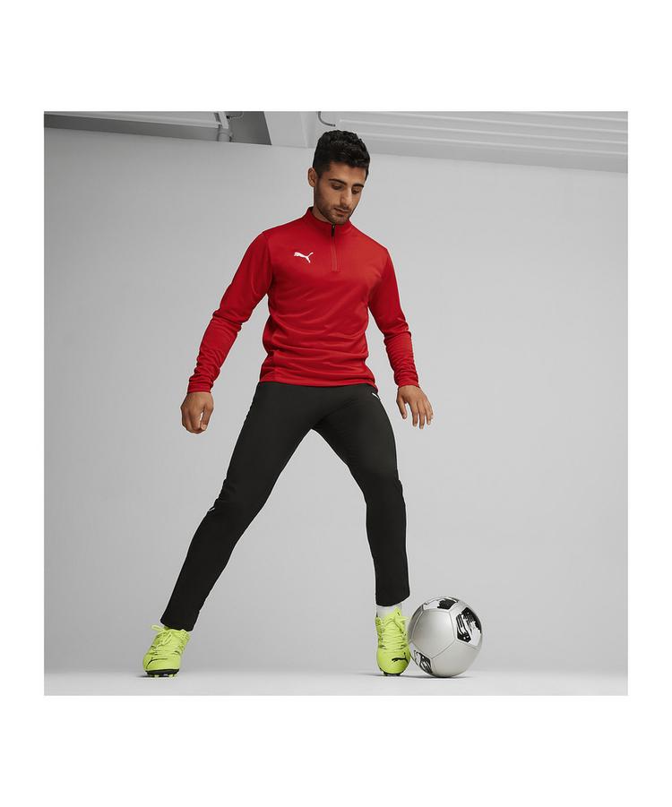 PUMA PUMA teamGOAL Training 1/4 Zip Sweatshirt Funktionssweatshirt Herren - rotrot - 1 | SportScheck