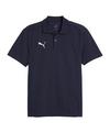 PUMA teamFINAL Casuals Poloshirt Trikot Herren - dunkelblausilber