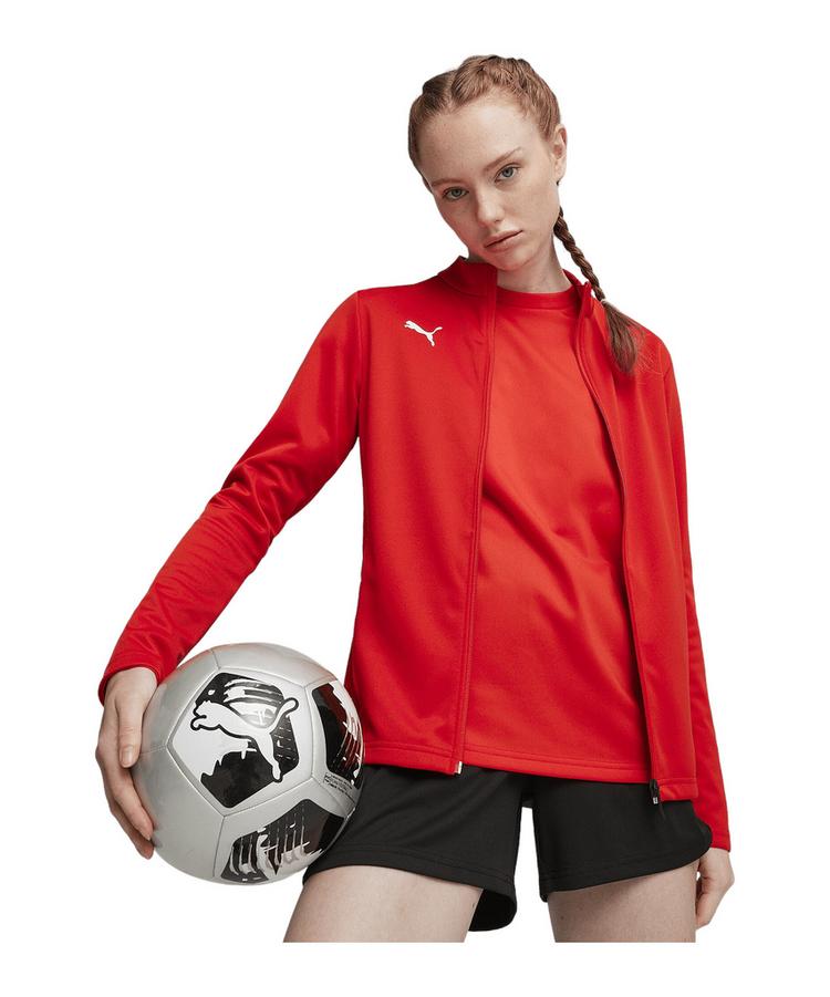 PUMA PUMA teamGOAL Trainingsjacke Damen Trainingsjacke Damen - rotweissrot - 0 | SportScheck