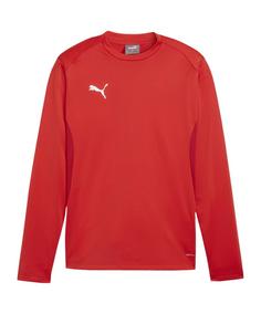 PUMA teamGOAL Training Sweatshirt Funktionssweatshirt Herren rotweissrot