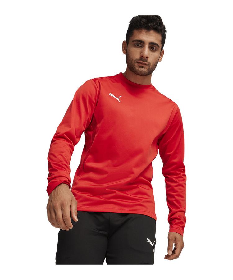 PUMA PUMA teamGOAL Training Sweatshirt Funktionssweatshirt Herren - rotweissrot - 0 | SportScheck