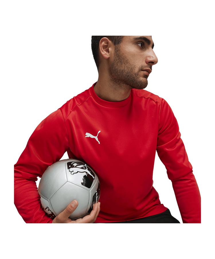 PUMA PUMA teamGOAL Training Sweatshirt Funktionssweatshirt Herren - rotweissrot - 3 | SportScheck