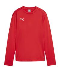 PUMA teamGOAL Training Sweatshirt Damen Funktionssweatshirt Damen - rotweissrot