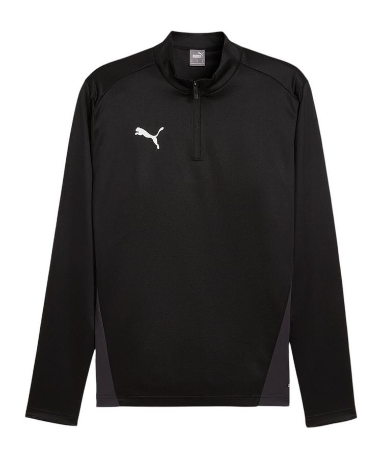 PUMA PUMA teamGOAL Training 1/4 Zip Sweatshirt Funktionssweatshirt Herren - schwarzgrau - 0 | SportScheck