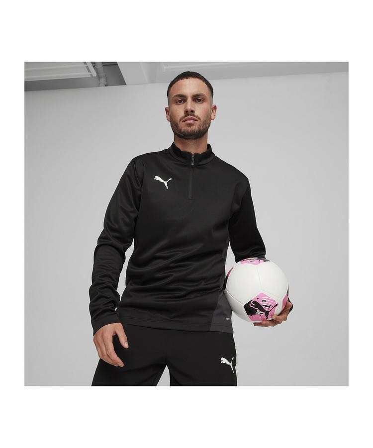 PUMA PUMA teamGOAL Training 1/4 Zip Sweatshirt Funktionssweatshirt Herren - schwarzgrau - 0 | SportScheck