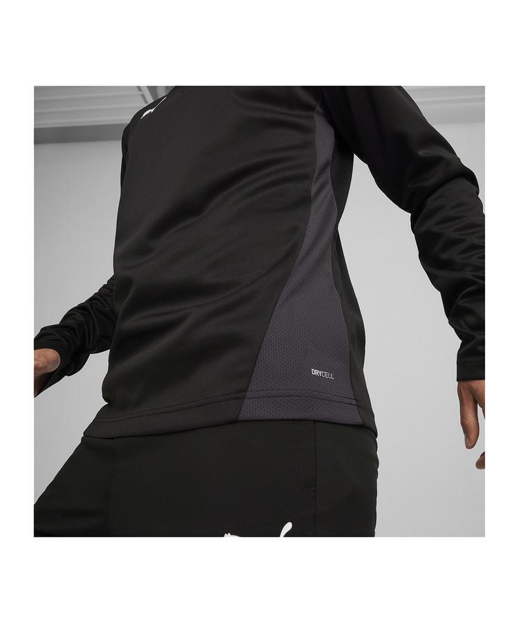 PUMA PUMA teamGOAL Training 1/4 Zip Sweatshirt Funktionssweatshirt Herren - schwarzgrau - 3 | SportScheck