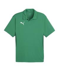 PUMA teamGOAL Polo Poloshirt Herren - gruenweissgruen