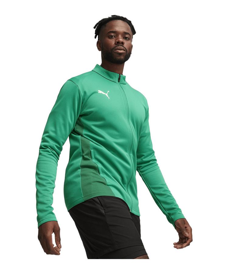 PUMA PUMA teamGOAL Trainingsjacke Trainingsjacke Herren - gruenweissgruen - 0 | SportScheck