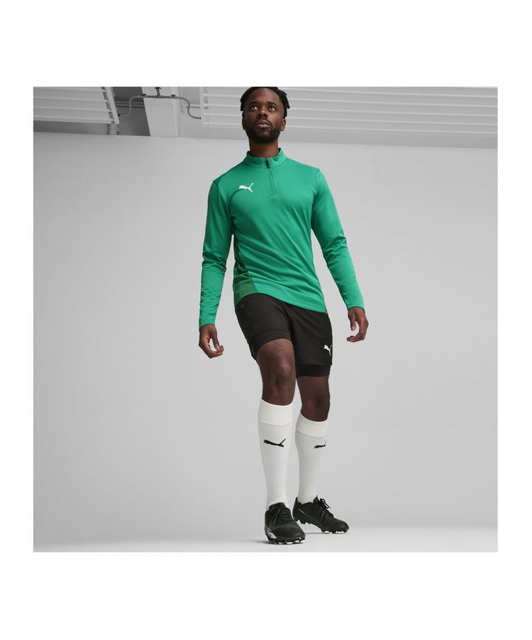 PUMA PUMA teamGOAL Training 1/4 Zip Sweatshirt Funktionssweatshirt Herren - gruengruen - 1 | SportScheck