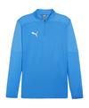 PUMA teamFINAL Training 1/4 Zip Sweatshirt Trikot Herren - dunkelblausilber
