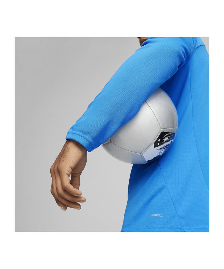 PUMA PUMA teamFINAL Training 1/4 Zip Sweatshirt Trikot Herren - dunkelblausilber - 2 | SportScheck