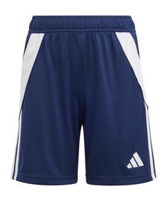 adidas Tiro 24 Short Kids Fußballshorts Kinder blauweiss