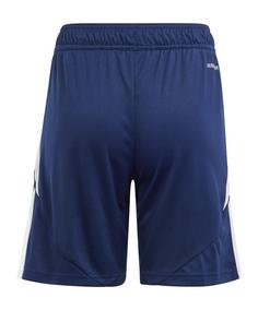 Rückansicht von adidas Tiro 24 Short Kids Fußballshorts Kinder blauweiss