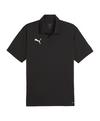 PUMA teamGOAL Polo Poloshirt Herren - schwarzweissgrau
