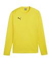 PUMA teamGOAL Training Sweatshirt Funktionssweatshirt Herren - gelbschwarzgelb