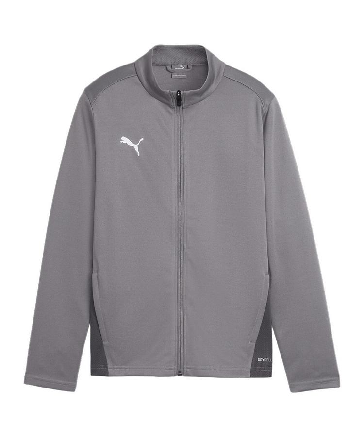 PUMA PUMA teamGOAL Trainingsjacke Kids Trainingsjacke Kinder - grauweissgrau - 0 | SportScheck