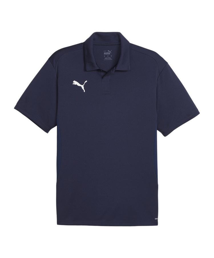 PUMA PUMA teamGOAL Polo Poloshirt Herren - blauweissblau - 0 | SportScheck