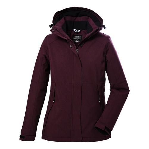 Rückansicht von KILLTEC Funktionsjacke Damen Pflaume4410