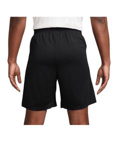 Rückansicht von Nike Strike Short Fußballshorts Herren schwarz