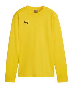 PUMA teamGOAL Training Sweatshirt Damen Funktionssweatshirt Damen gelbschwarzgelb