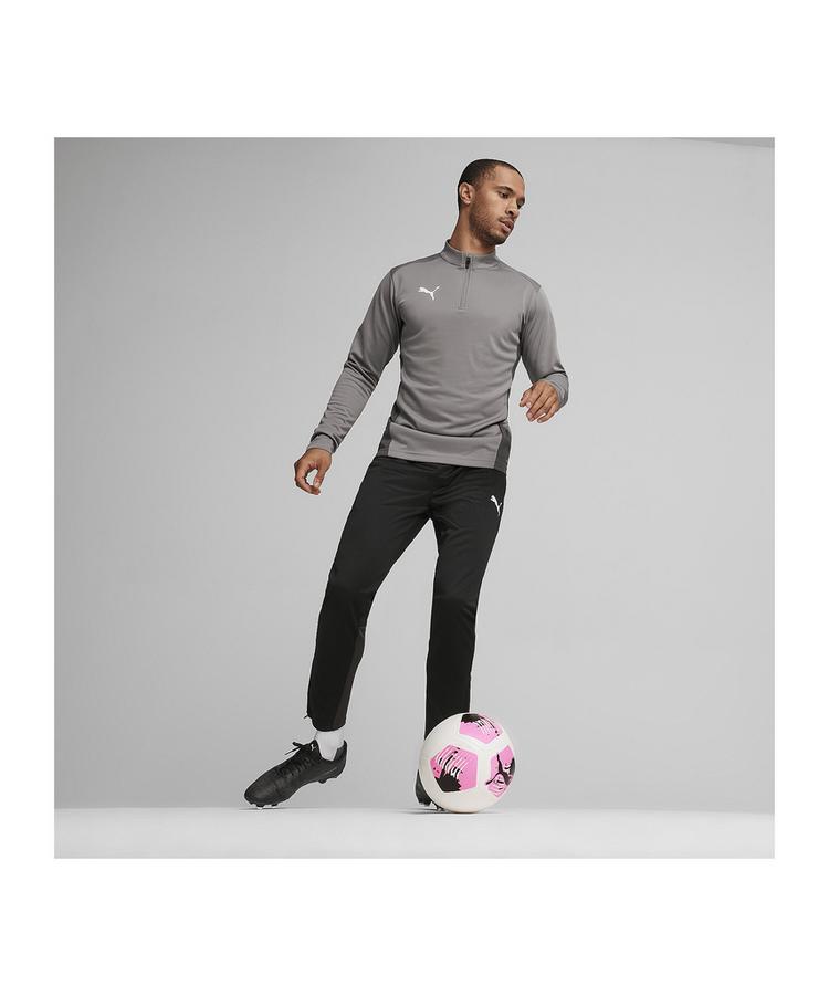 PUMA PUMA teamGOAL Training 1/4 Zip Sweatshirt Funktionssweatshirt Herren - grauweiss - 2 | SportScheck