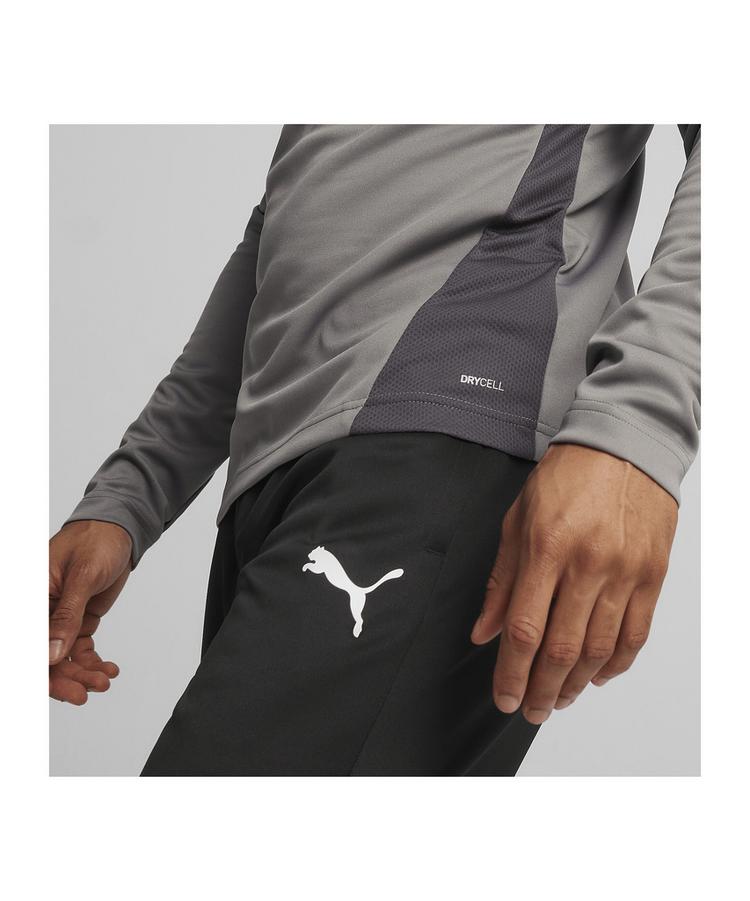 PUMA PUMA teamGOAL Training 1/4 Zip Sweatshirt Funktionssweatshirt Herren - grauweiss - 3 | SportScheck