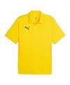 PUMA teamGOAL Polo Poloshirt Herren - gelbschwarzgelb