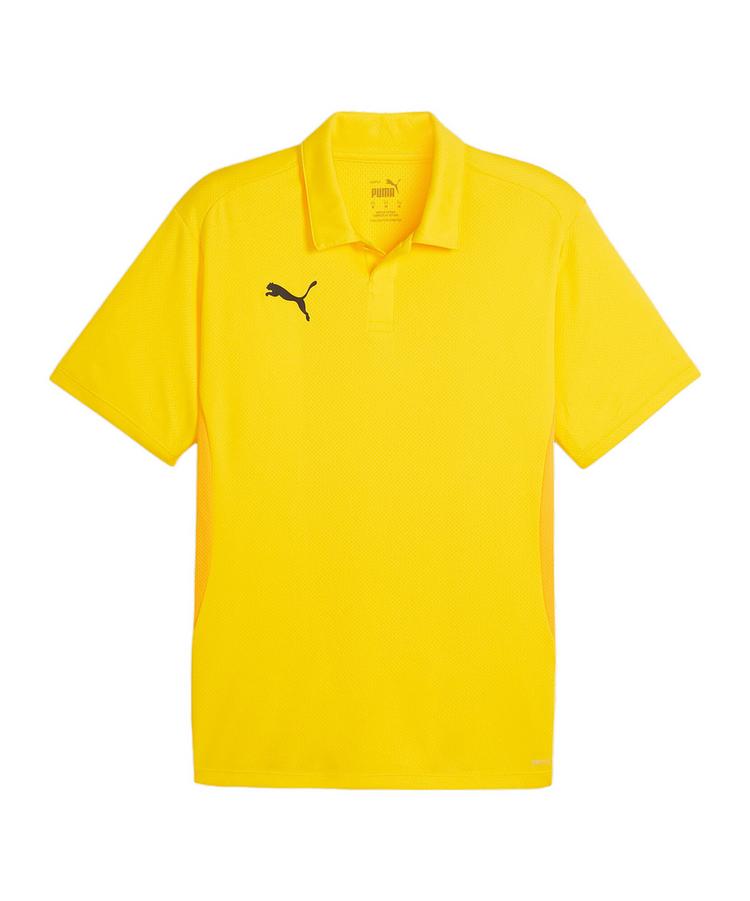 PUMA PUMA teamGOAL Polo Poloshirt Herren - gelbschwarzgelb - 0 | SportScheck