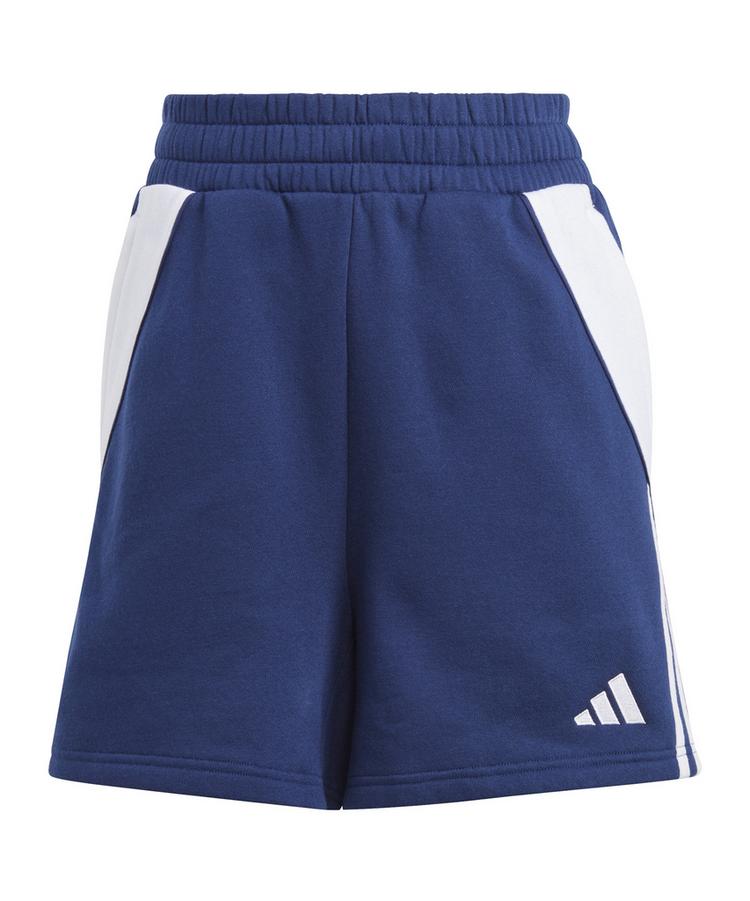 adidas adidas Tiro 24 Sweatshort Damen Fu&szlig;ballshorts Damen - blauweiss - 0 | SportScheck