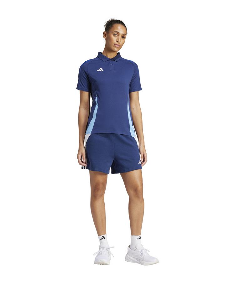 adidas adidas Tiro 24 Sweatshort Damen Fu&szlig;ballshorts Damen - blauweiss - 3 | SportScheck