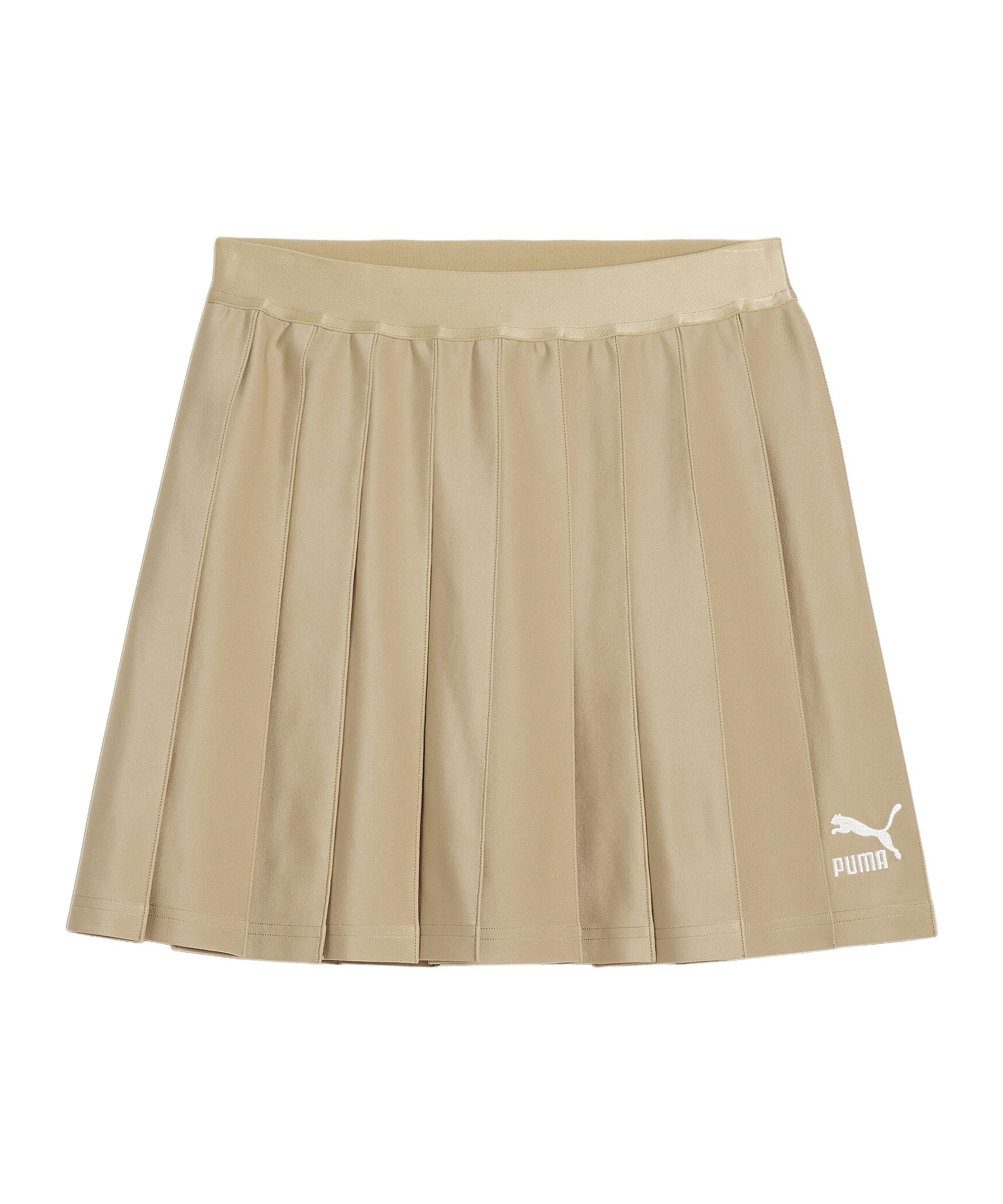 PUMA Classics Pleated Skirt Short Damen Shorts Damen - braun