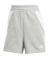 adidas Tiro 24 Sweatshort Damen Fu&szlig;ballshorts Damen - grauweiss
