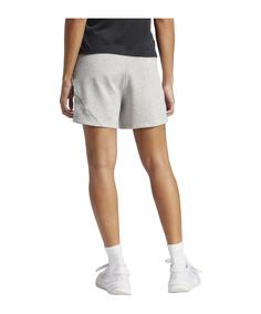 Rückansicht von adidas Tiro 24 Sweatshort Damen Fußballshorts Damen grauweiss