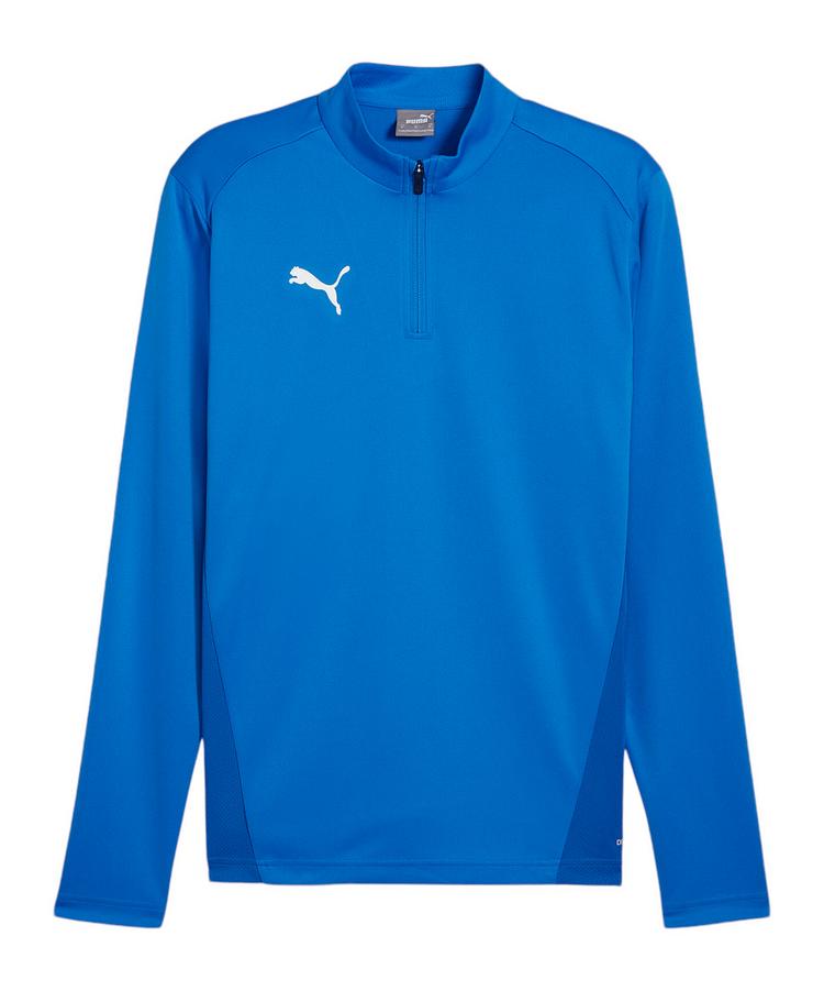 PUMA PUMA teamGOAL Training 1/4 Zip Sweatshirt Funktionssweatshirt Herren - hellblauweissdunkelblau - 0 | SportScheck