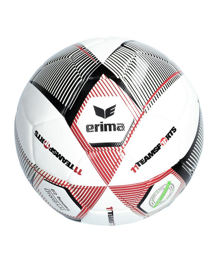 Erima Erima Hybrid 2.0 Trainingsball 11TS Fu&szlig;ball - rotschwarz - 0 | SportScheck