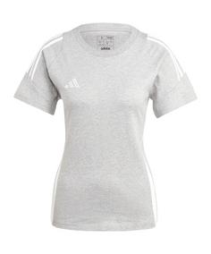 adidas Tiro 24 T-Shirt Damen T-Shirt Damen grauweiss