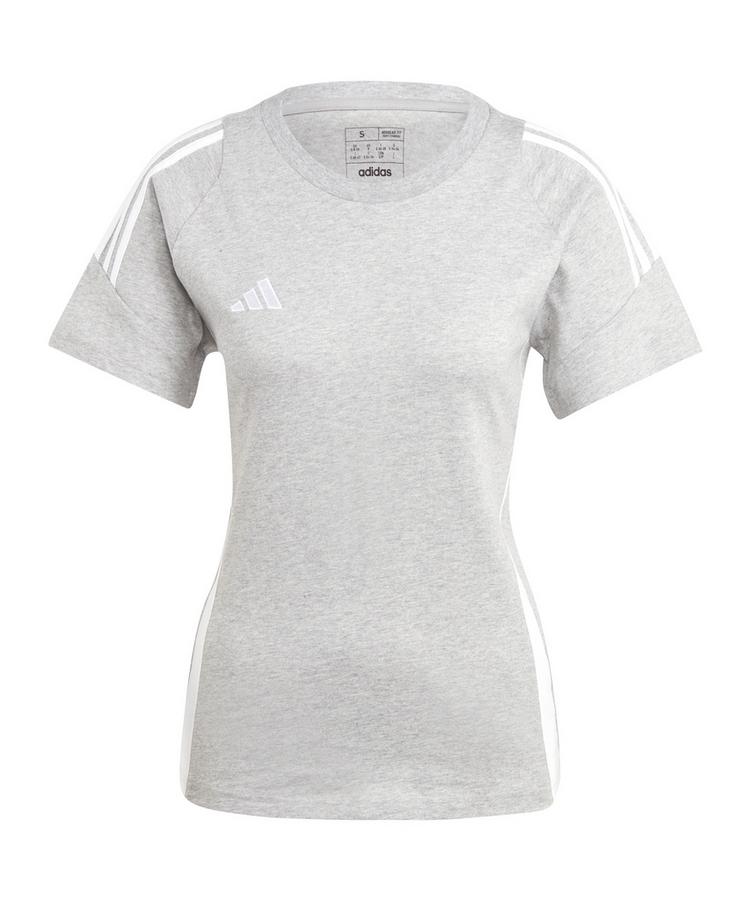 adidas adidas Tiro 24 T-Shirt Damen T-Shirt Damen - grauweiss - 0 | SportScheck