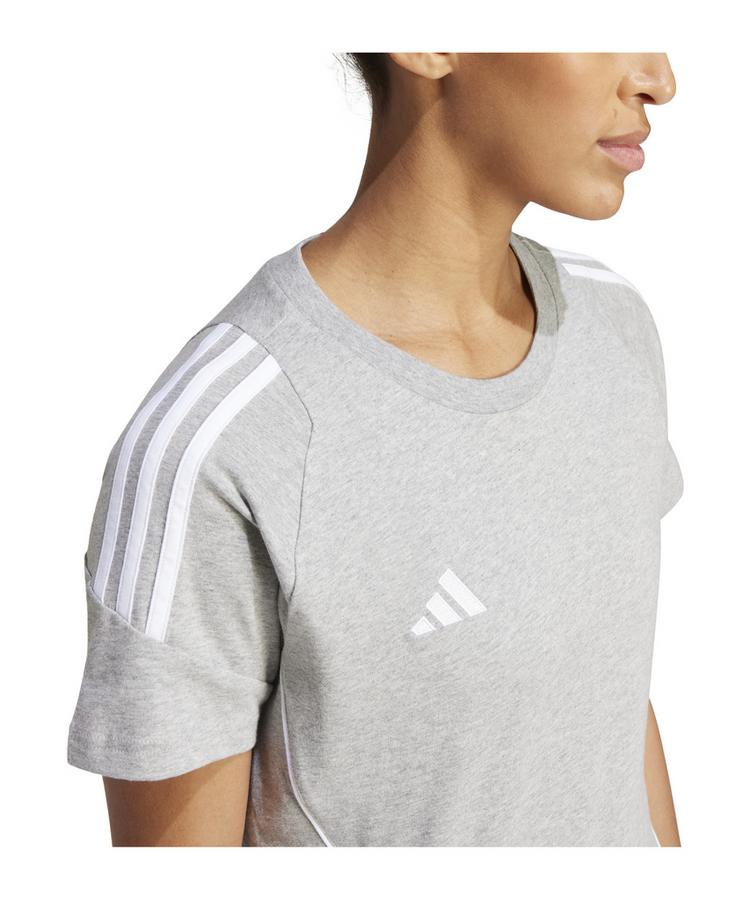 adidas adidas Tiro 24 T-Shirt Damen T-Shirt Damen - grauweiss - 2 | SportScheck