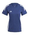 adidas Tiro 24 T-Shirt Damen T-Shirt Damen - blauweiss