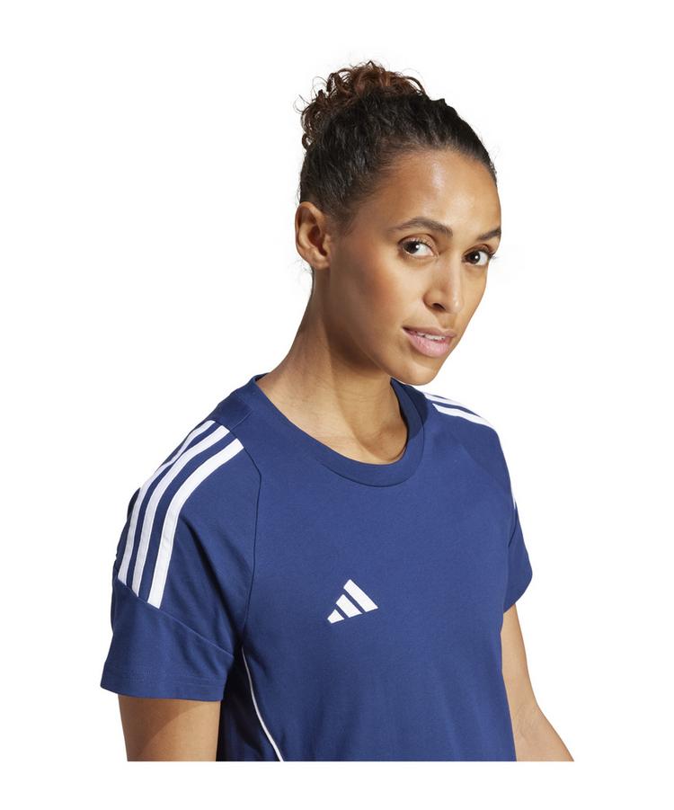 adidas adidas Tiro 24 T-Shirt Damen T-Shirt Damen - blauweiss - 0 | SportScheck