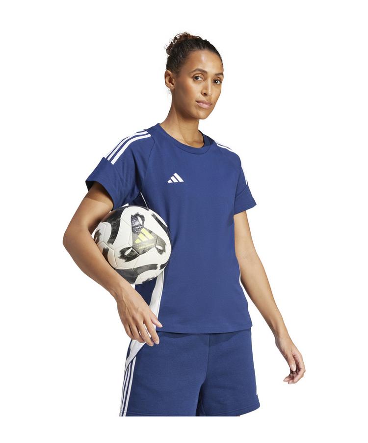 adidas adidas Tiro 24 T-Shirt Damen T-Shirt Damen - blauweiss - 2 | SportScheck