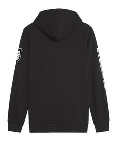 Rückansicht von PUMA Österreich Ftbl Icons Hoody EM 2024 Sweatshirt schwarz