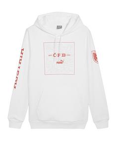 PUMA Österreich Ftbl Icons Hoody EM 2024 Sweatshirt weiss