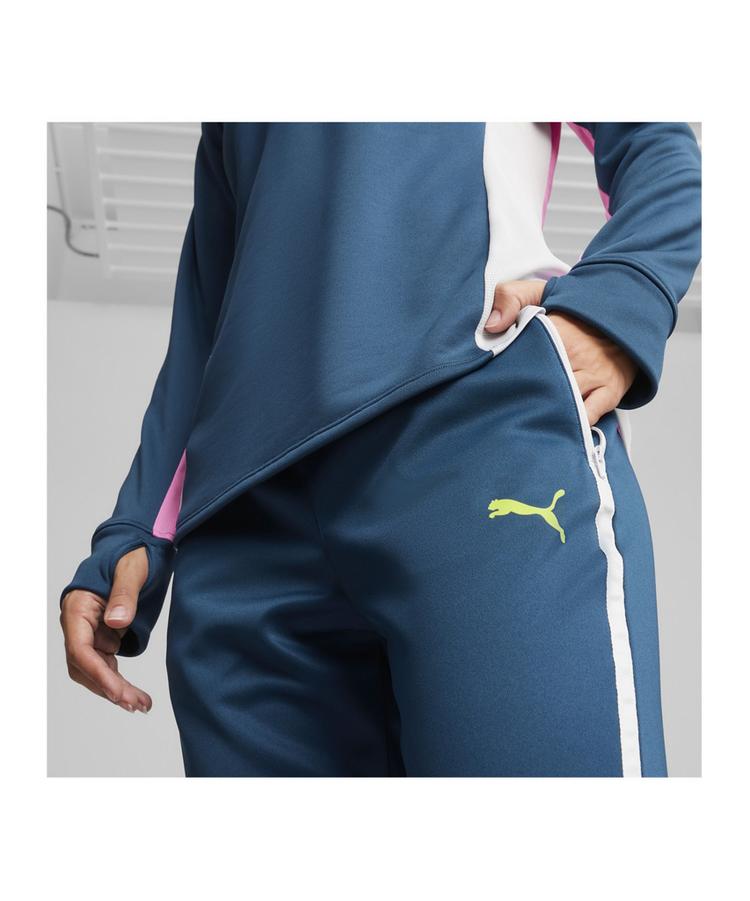 PUMA PUMA individualBLAZE Trainingshose Damen Trainingshose Damen - blauhellgruenpink - 0 | SportScheck