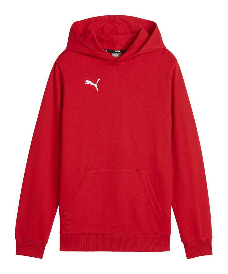 PUMA PUMA teamGOAL Casuals Hoody Kids Funktionssweatshirt Kinder - rotweiss - 0 | SportScheck