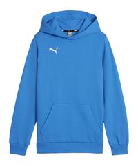PUMA teamGOAL Casuals Hoody Kids Funktionssweatshirt Kinder - blauweiss