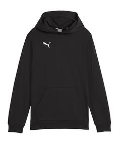 PUMA teamGOAL Casuals Hoody Kids Funktionssweatshirt Kinder schwarzweiss