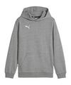 PUMA teamGOAL Casuals Hoody Kids Funktionssweatshirt Kinder - grauweiss