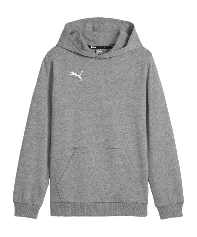 PUMA PUMA teamGOAL Casuals Hoody Kids Funktionssweatshirt Kinder - grauweiss - 0 | SportScheck